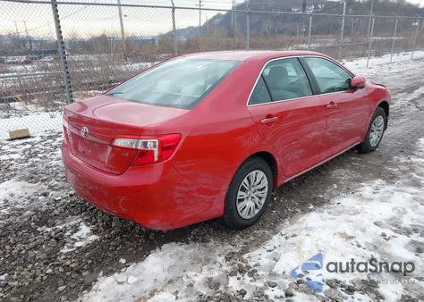 2012 Toyota Camry Le from USA, damaged, VIN 4T4BF1FKXCR247384